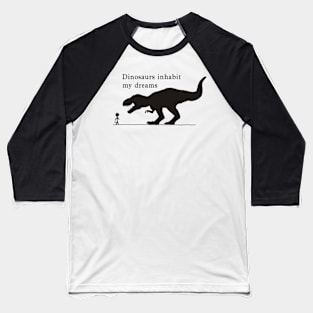 Dino dreams Baseball T-Shirt